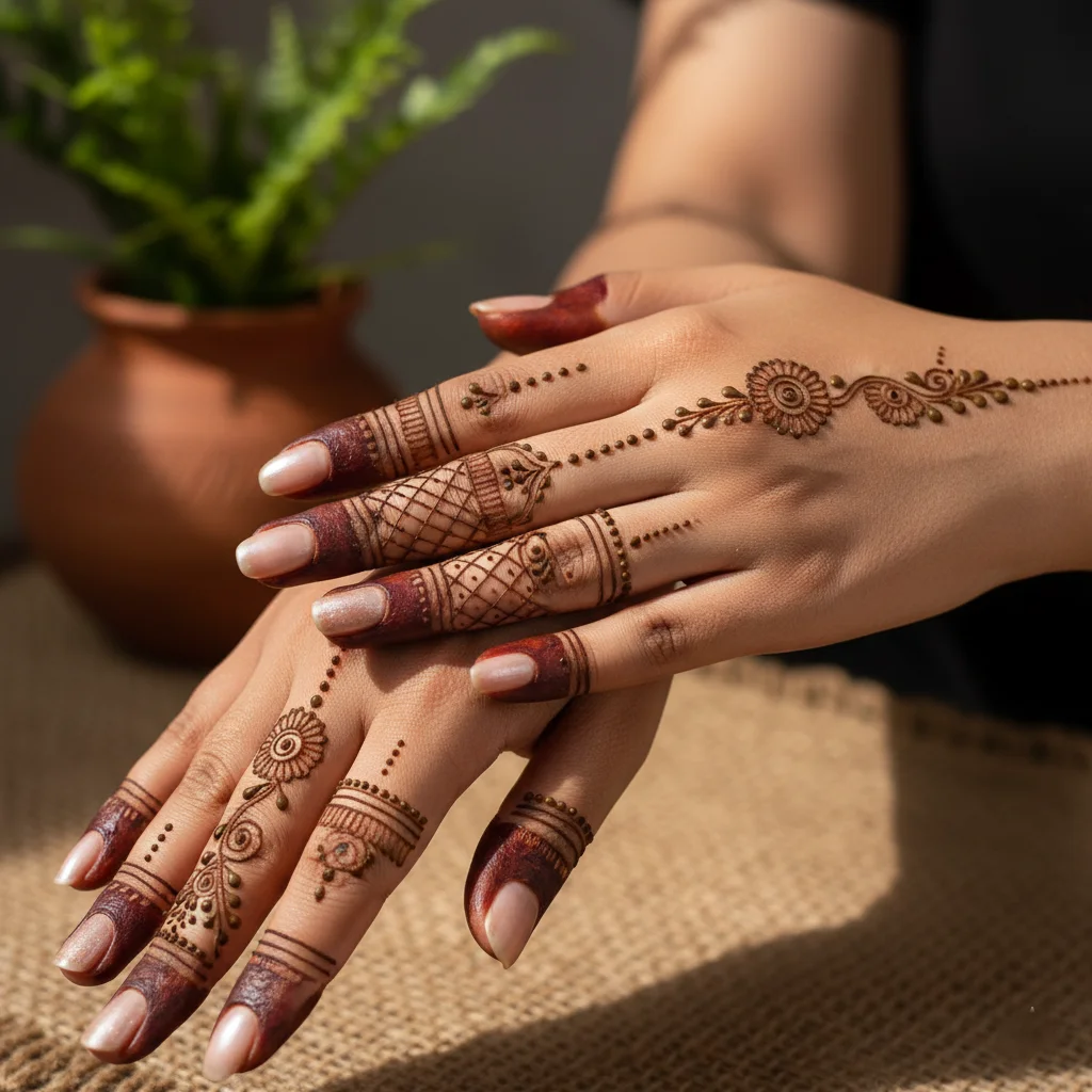 Aesthetic Mehendi Design: Elegance in Every Detail Aesthetic Mehendi Design: Elegance in Every Detail